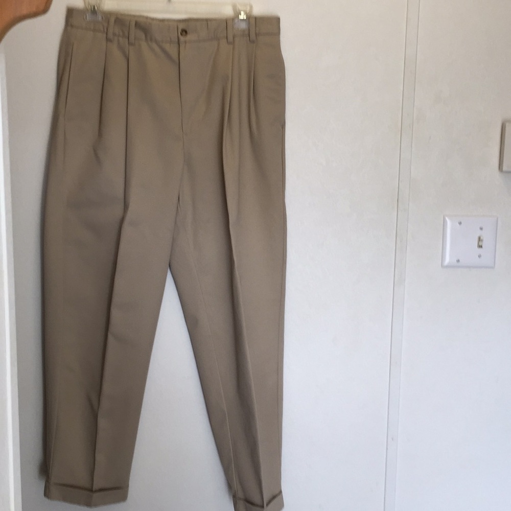 Men’s Tan Dress Pants. Size 36-30